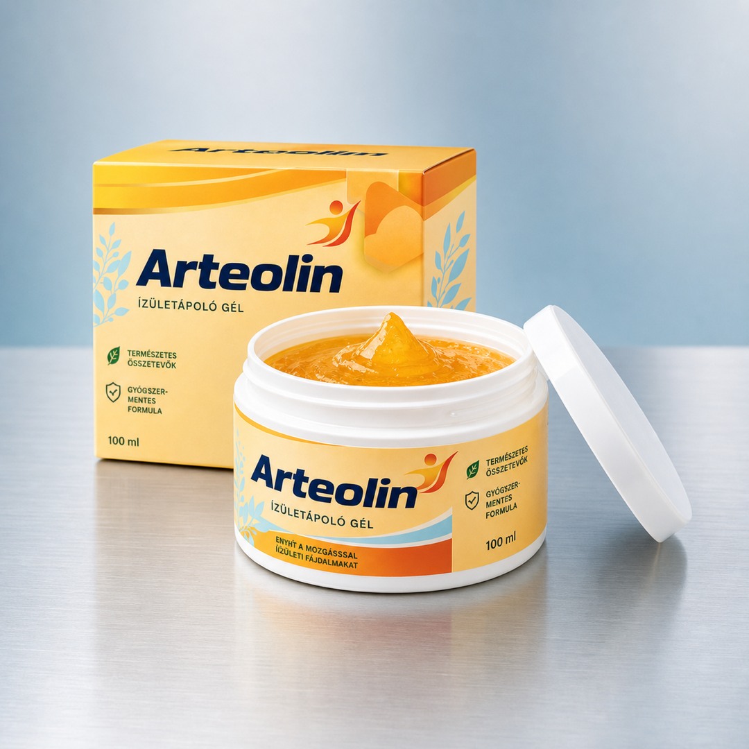 Arteolin melegítő kozmetikai gél csomagolása